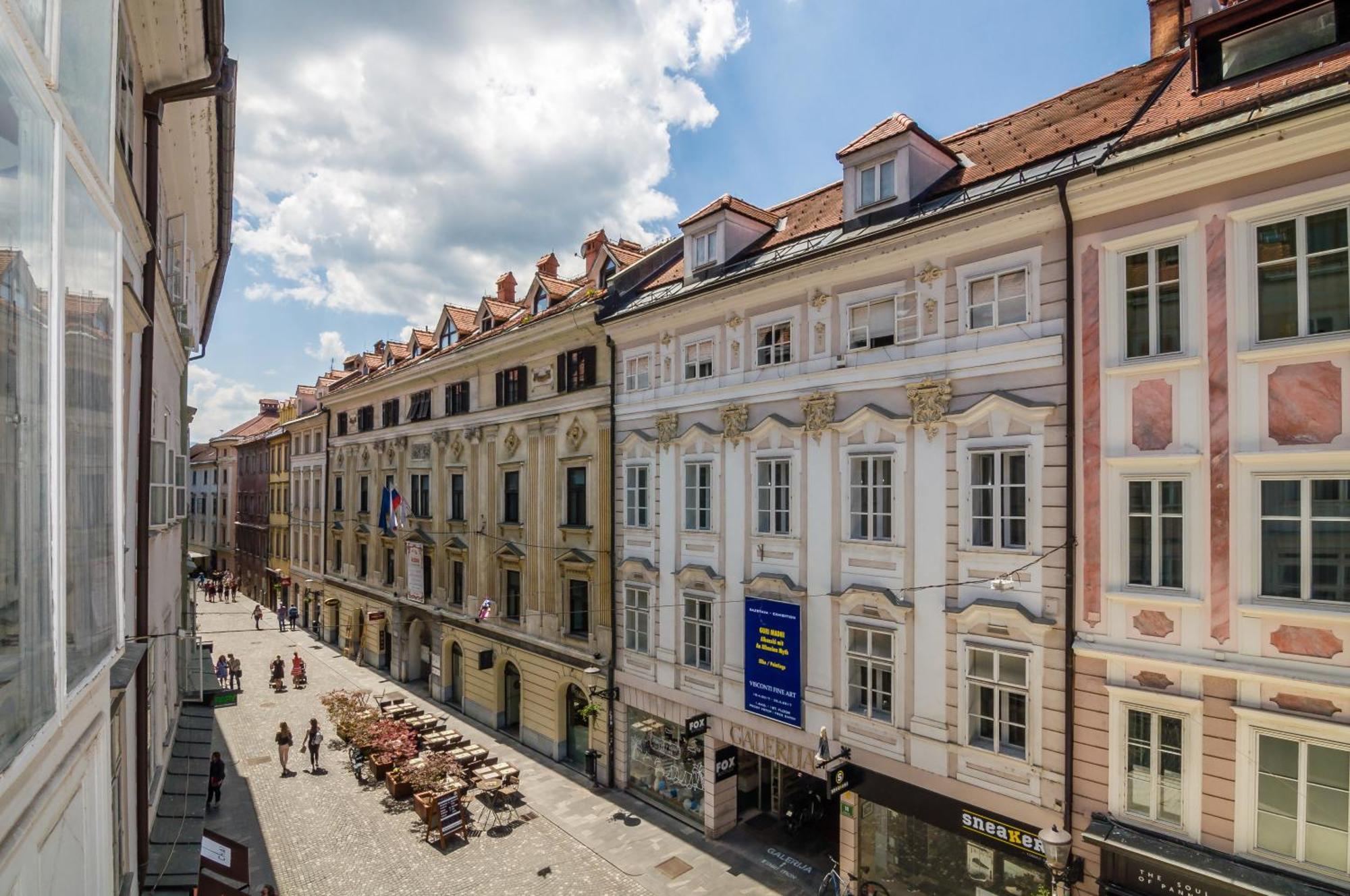 Elegant Central Apartment Laibach Exterior foto