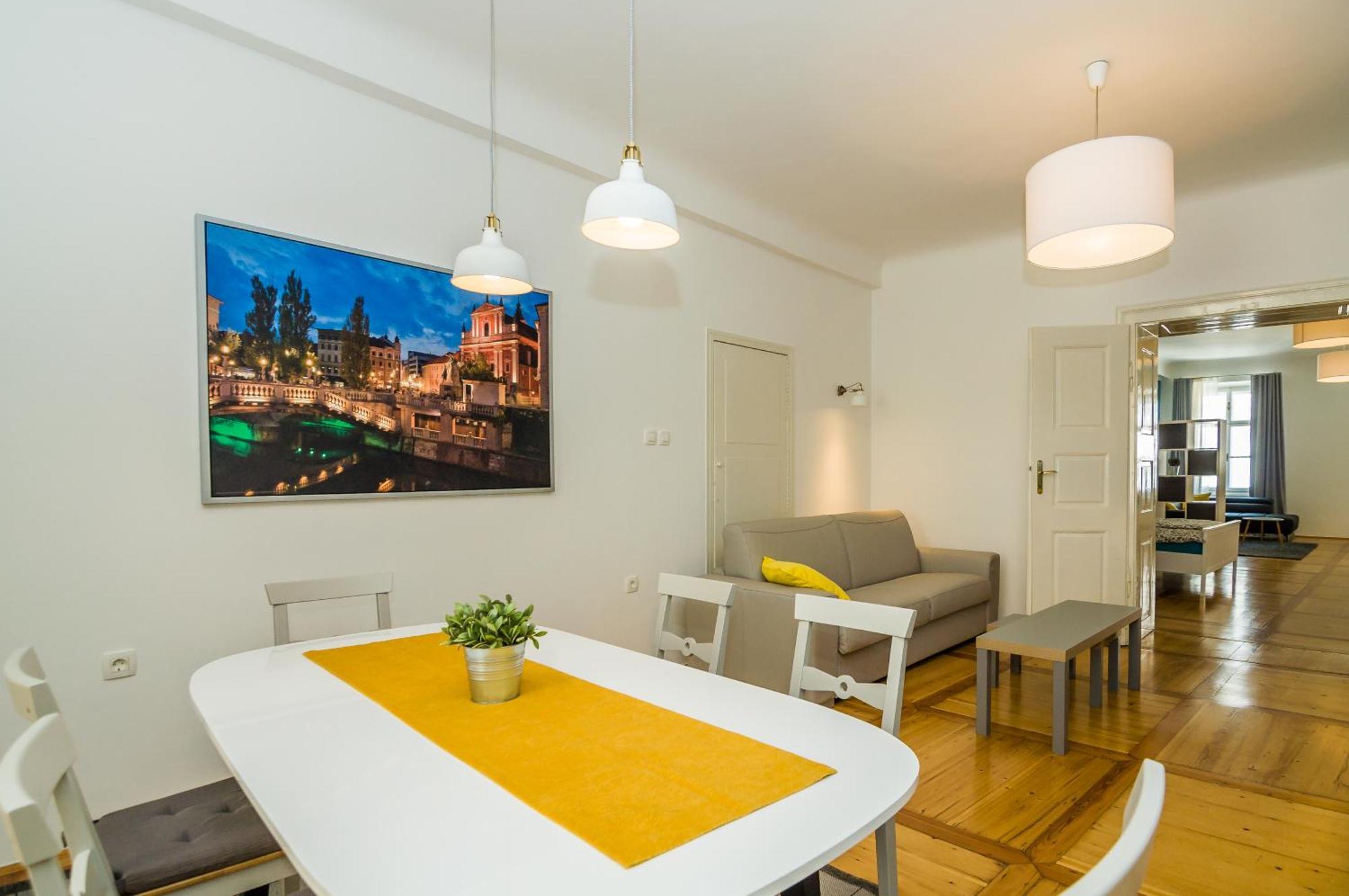 Elegant Central Apartment Laibach Exterior foto