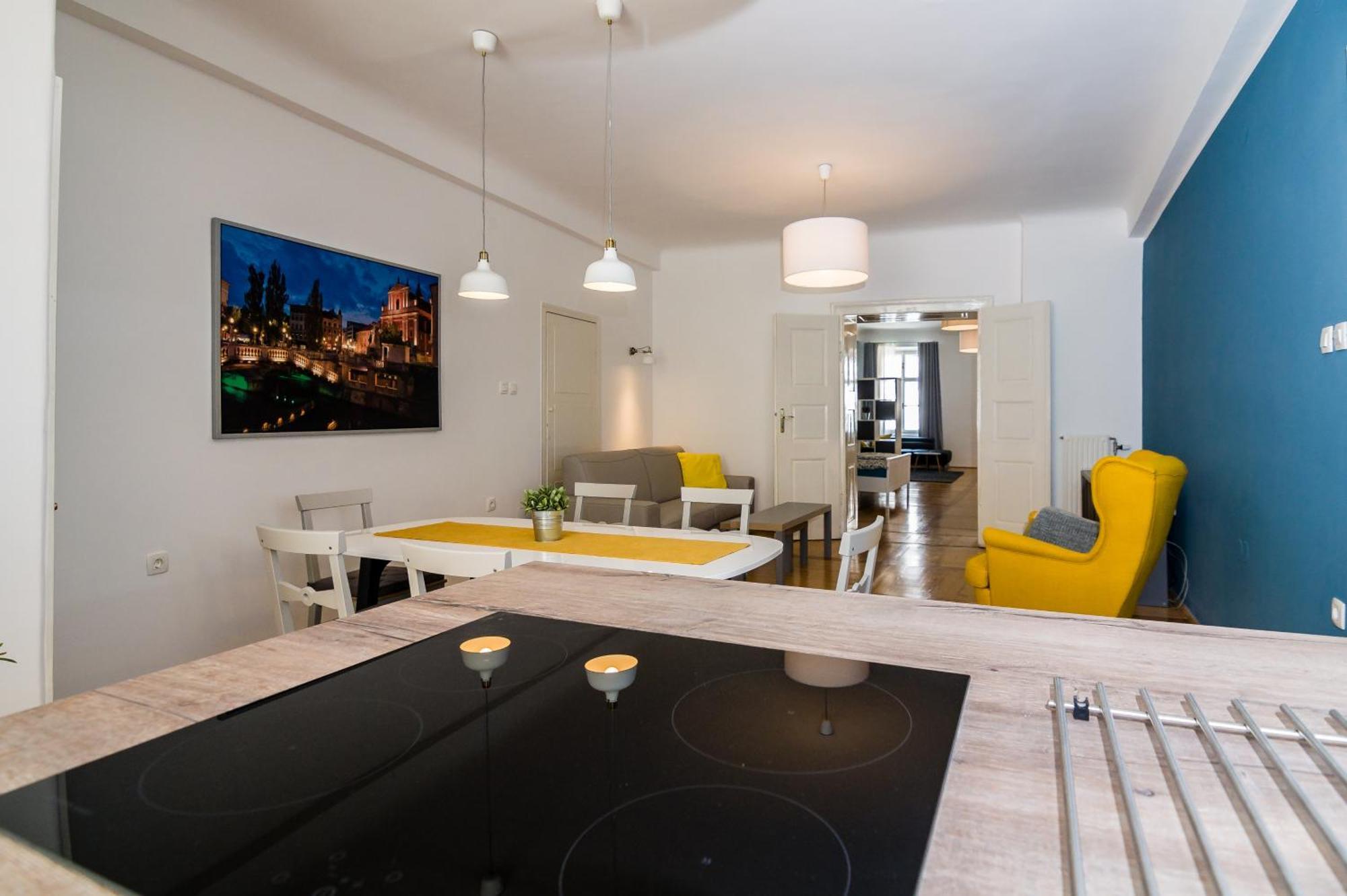 Elegant Central Apartment Laibach Exterior foto