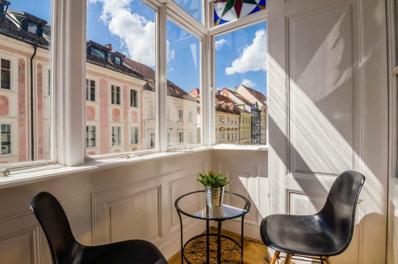 Elegant Central Apartment Laibach Exterior foto